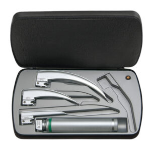 Σετ Λαρυγγοσκοπίου Heine Classic+ με Paed 1, Mac 2 & Mac 3 & Mac 4 και Λαβή Standard F.O.