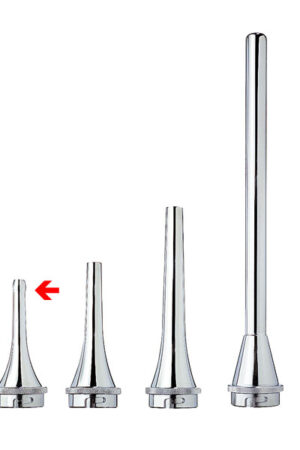 Χωνάκι Κτηνιατρικών Ωτοσκοπίων Heine G100/G100 LED 57 mm μήκος / 4 mm διάμ.