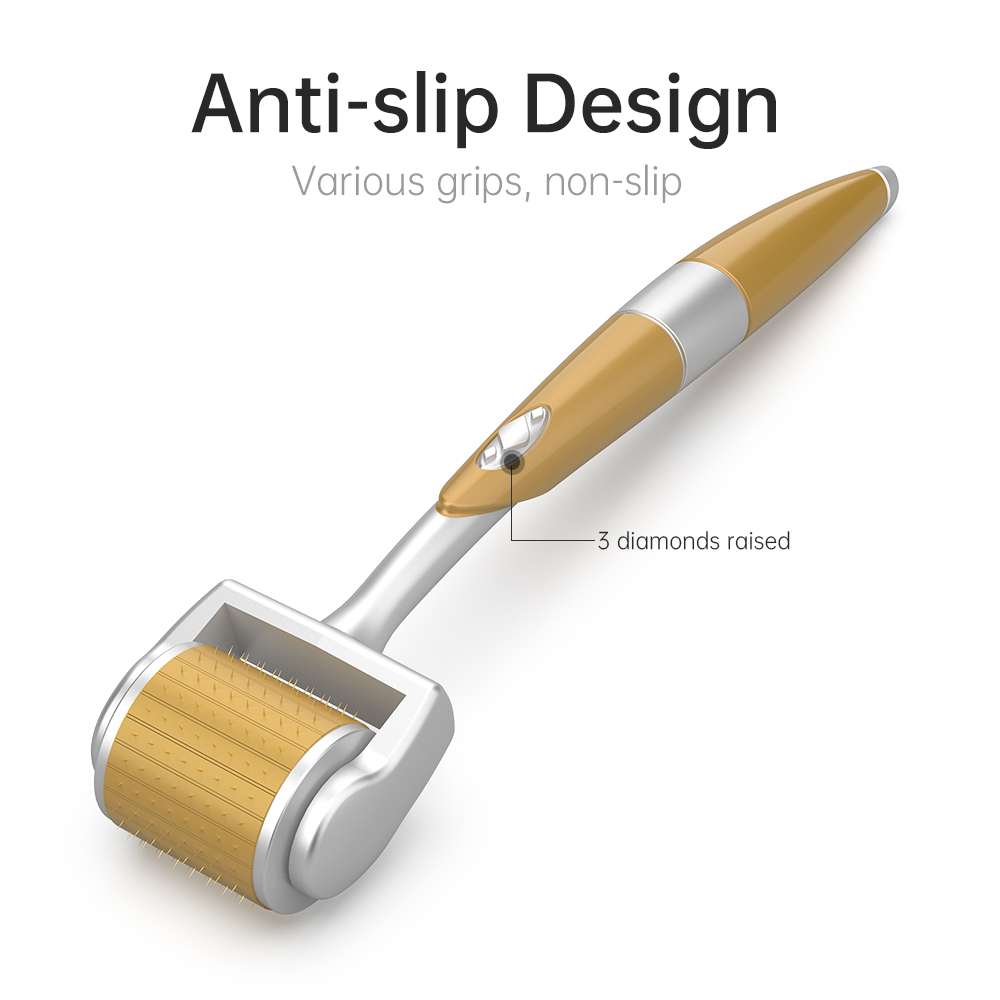 Συσκευή Μεσοθεραπείας GTS 192 Gold Derma Roller | Ακίδες 1.00mm - Image 3