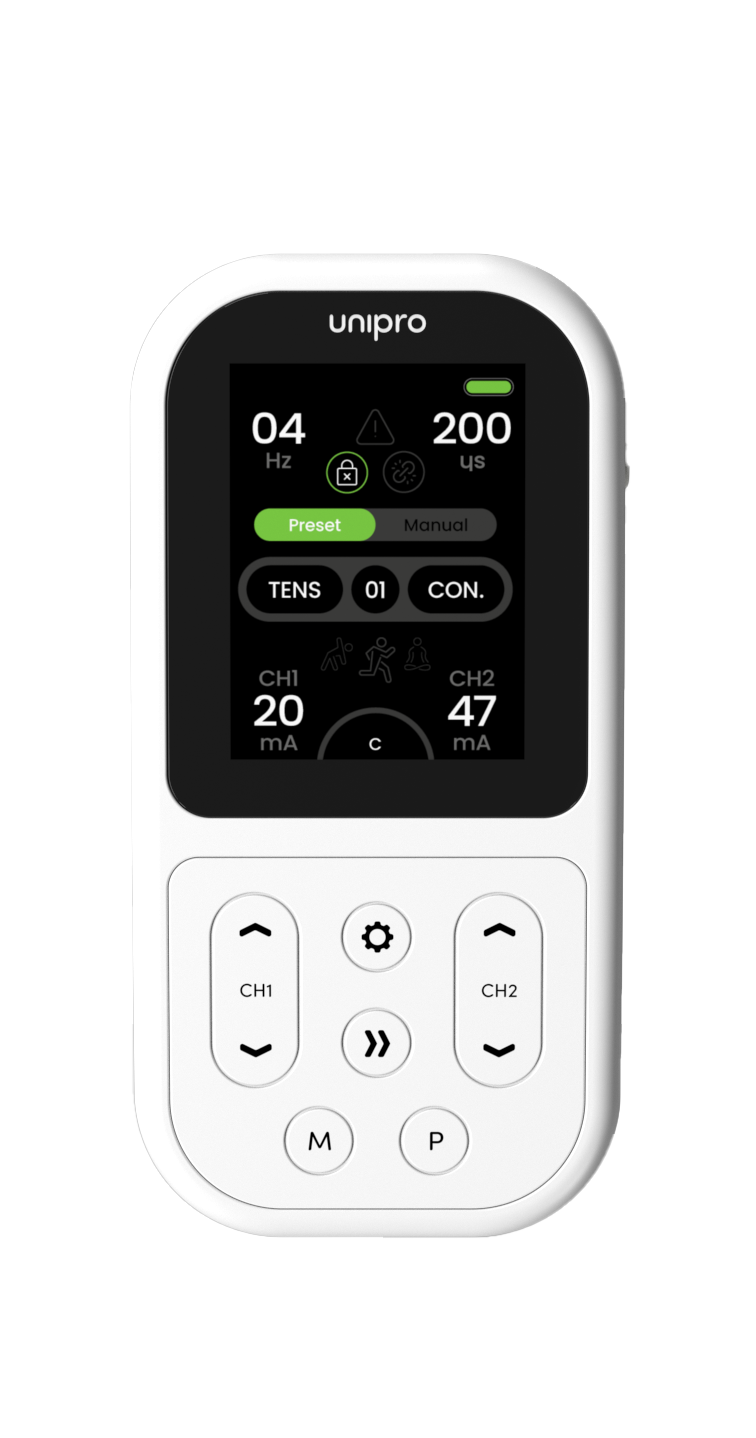 Συσκευή Ηλεκτρομυϊκής Διέγερσης Unipro Tenscare - Image 2