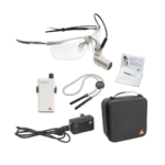 Σετ Μετωπιαίου Φωτισμού Υψηλής Απόδοσης Heine LED MicroLight2 σε Σκελετό Γυαλιών Heine S-FRAME