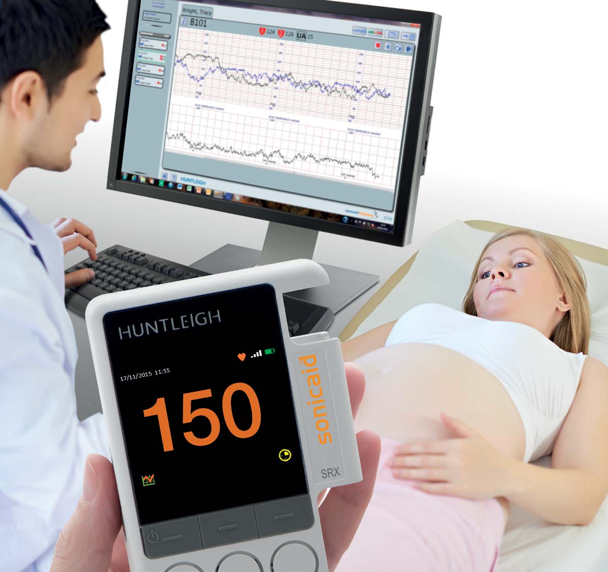 Doppler Μαιευτικό Huntleigh Sonicaid SR2 - Image 3