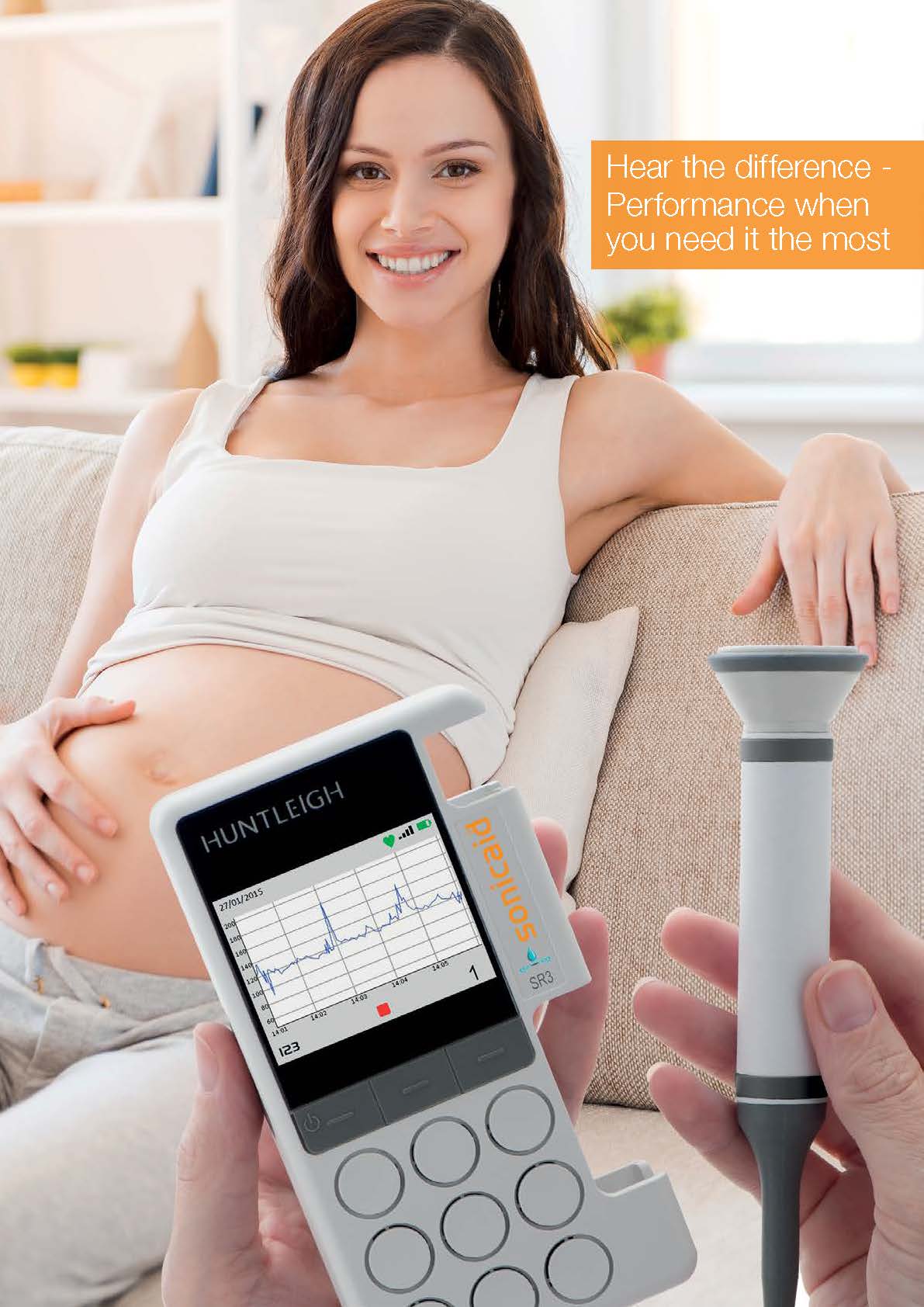Doppler Μαιευτικό Huntleigh Sonicaid SR2 - Image 4