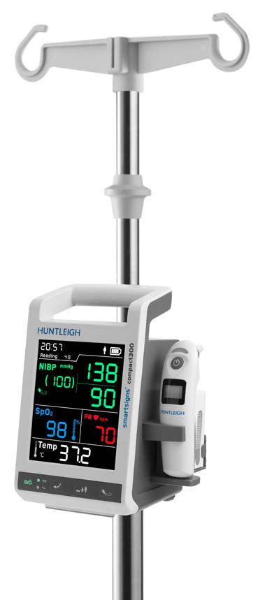 Φορητό Monitor Huntleigh SC300NT | Πίεση | Οξυμετρία Nellcor | Ρυθμός | Θερμοκρασία - Image 2