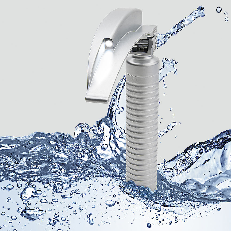 Λαβή Λαρυγγοσκοπίων Heine Easy Clean LED - Image 3