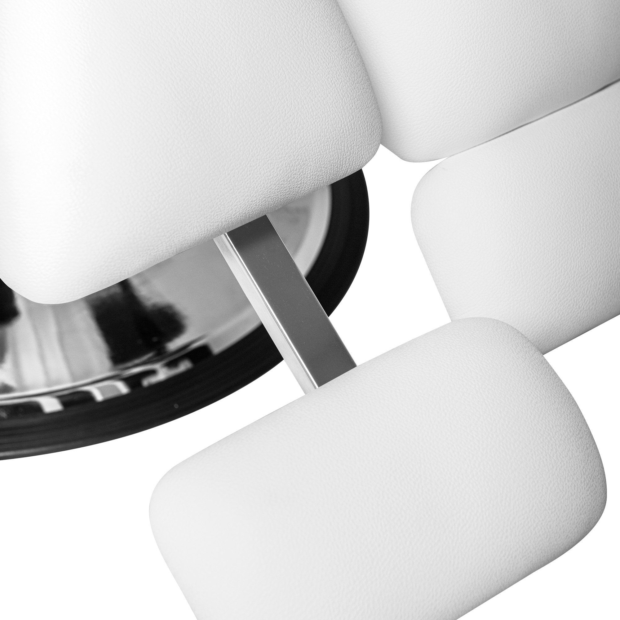 Υδραυλική Καρέκλα Πεντικιούρ Λευκή με Σταθερή Βάση - Image 11