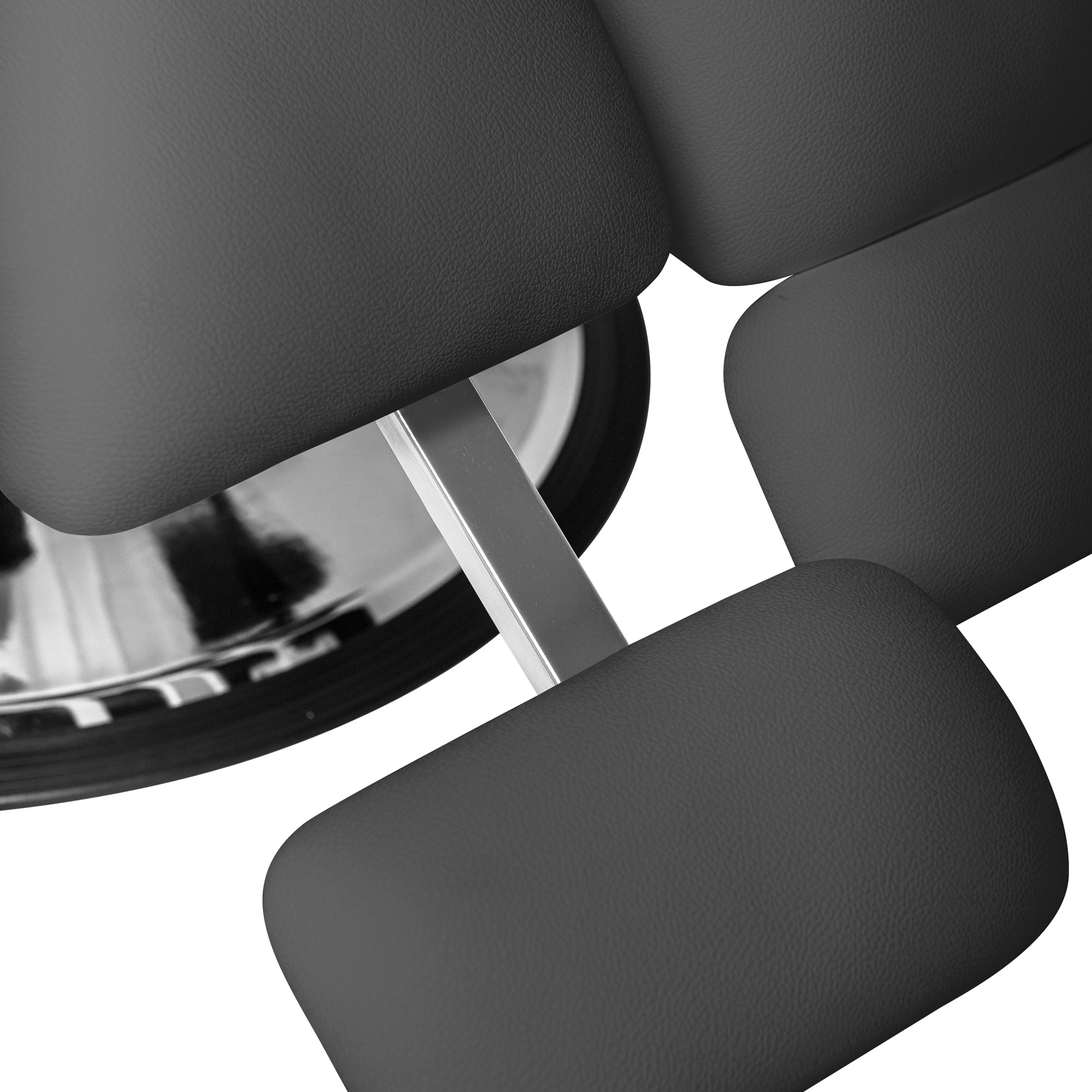 Υδραυλική Καρέκλα Πεντικιούρ Σκούρο Γκρι με Σταθερή Βάση - Image 12