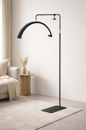 φωτιστικό half moon led με clamp ρυθμιζόμενο φως hyh-142