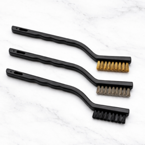 σετ βουρτσάκια καθαρισμού ατσάλι ορείχαλκος nylon 3 τεμαχίων