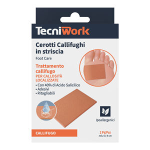 Επιθέματα Tecniwork για αφαίρεση σκληρής επιδερμίδας ποδιών με σαλικυλικό οξύ