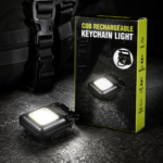 COB Rechargeable Keychain Light επαναφορτιζόμενο μπρελόκ φωτιστικό LED