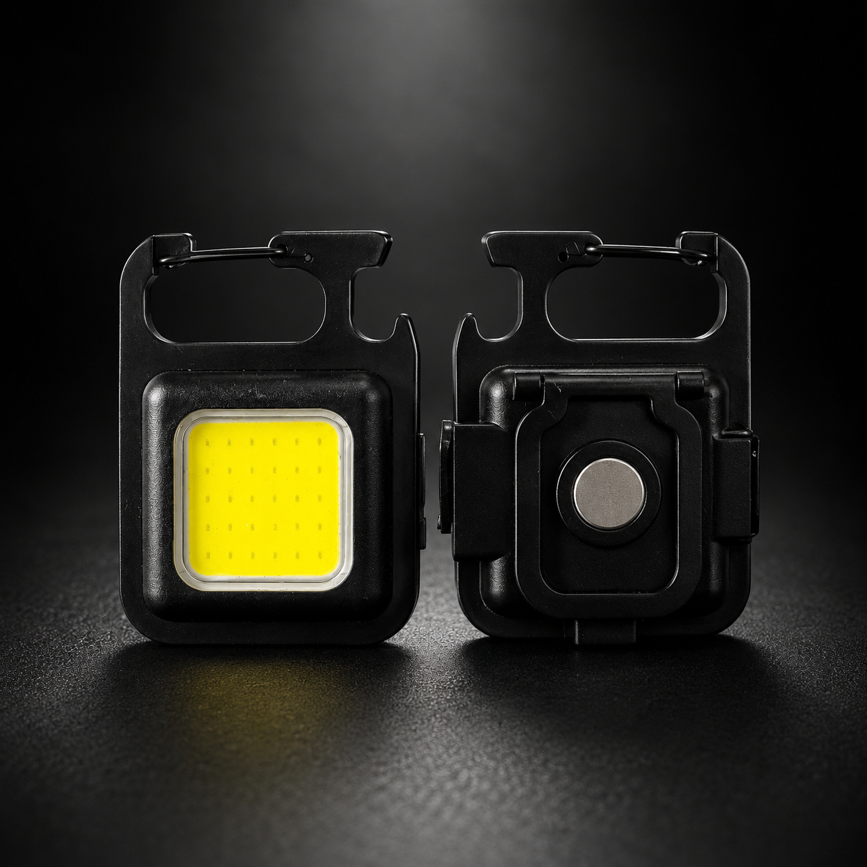 COB Rechargeable Keychain Light Επαναφορτιζόμενο Μπρελόκ Φωτιστικό LED - Image 2