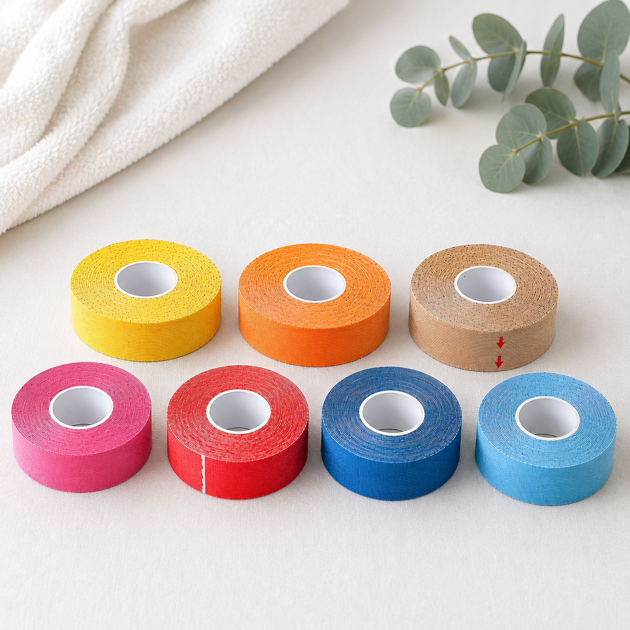 Kinesiotape 2.5x5 σε διάφορα χρώματα