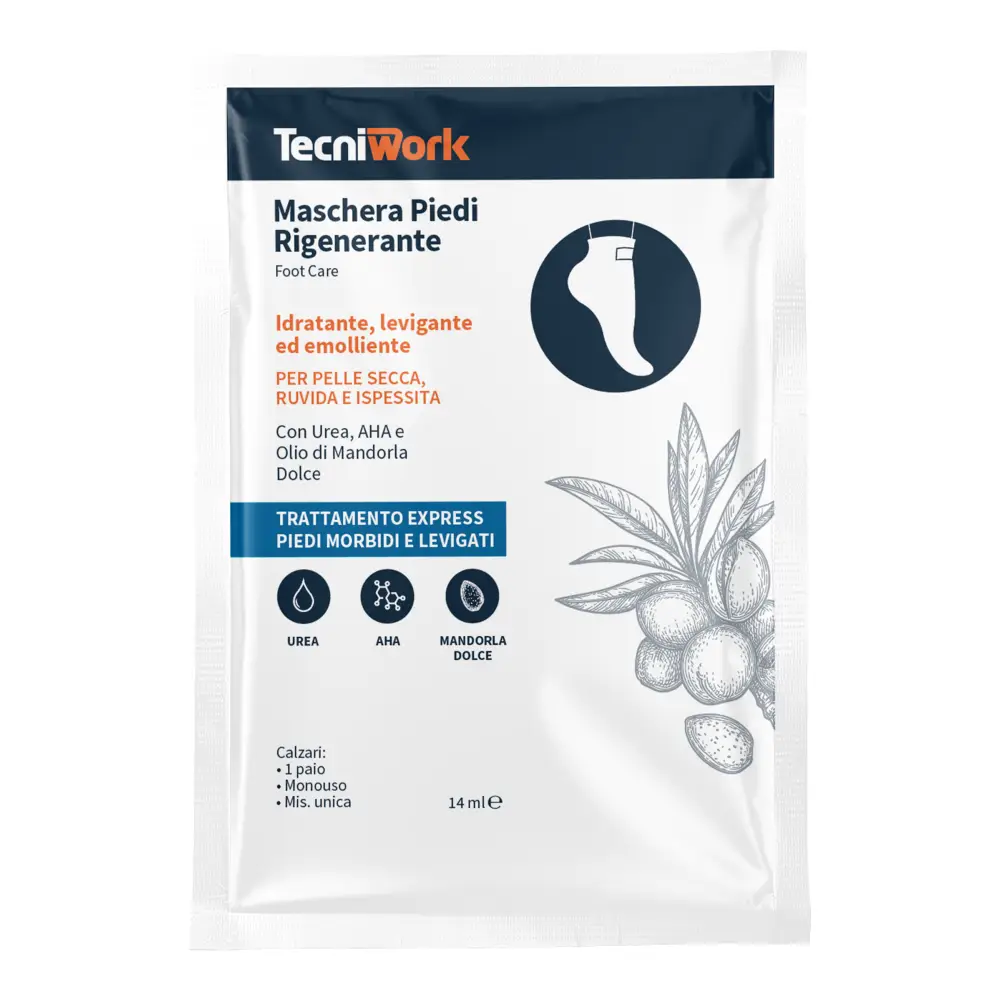 Regenerating Foot Mask Display 25 τεμ. Tecniwork – Αναπλαστική Μάσκα Ποδιών με Urea - Image 4