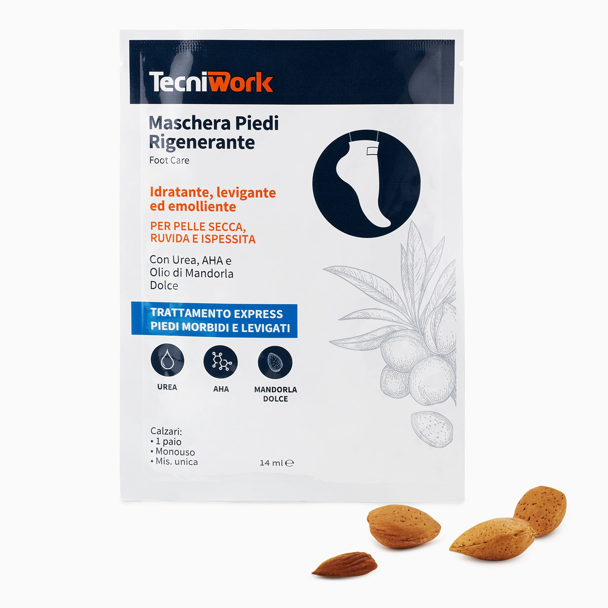 Regenerating Foot Mask Display 25 τεμ. Tecniwork – Αναπλαστική Μάσκα Ποδιών με Urea - Image 2