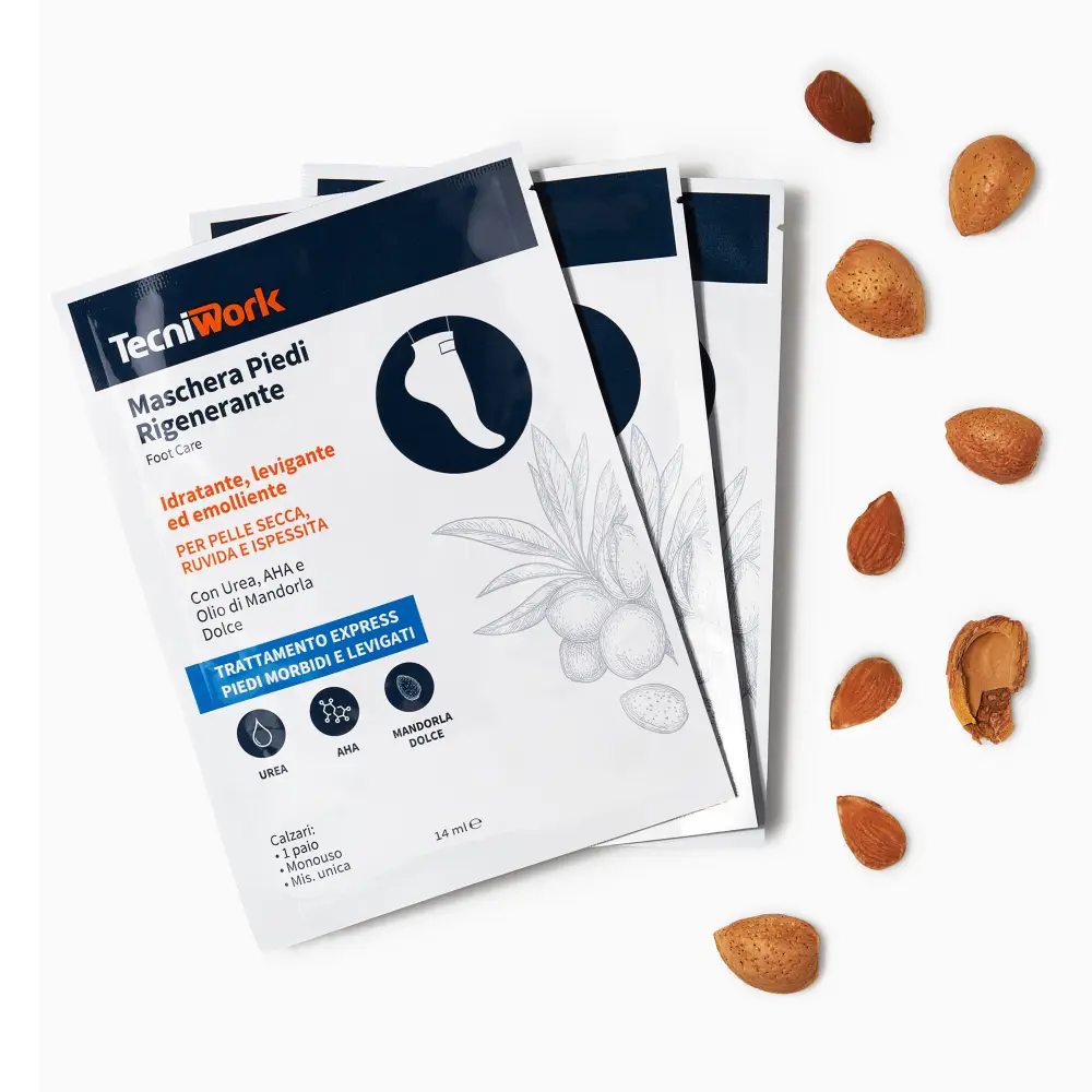 Regenerating Foot Mask Display 25 τεμ. Tecniwork – Αναπλαστική Μάσκα Ποδιών με Urea - Image 5