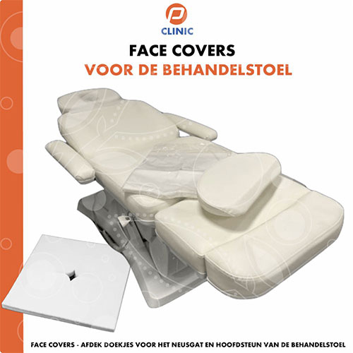 Disposable face cover headrest P Clinic για massage και spa
