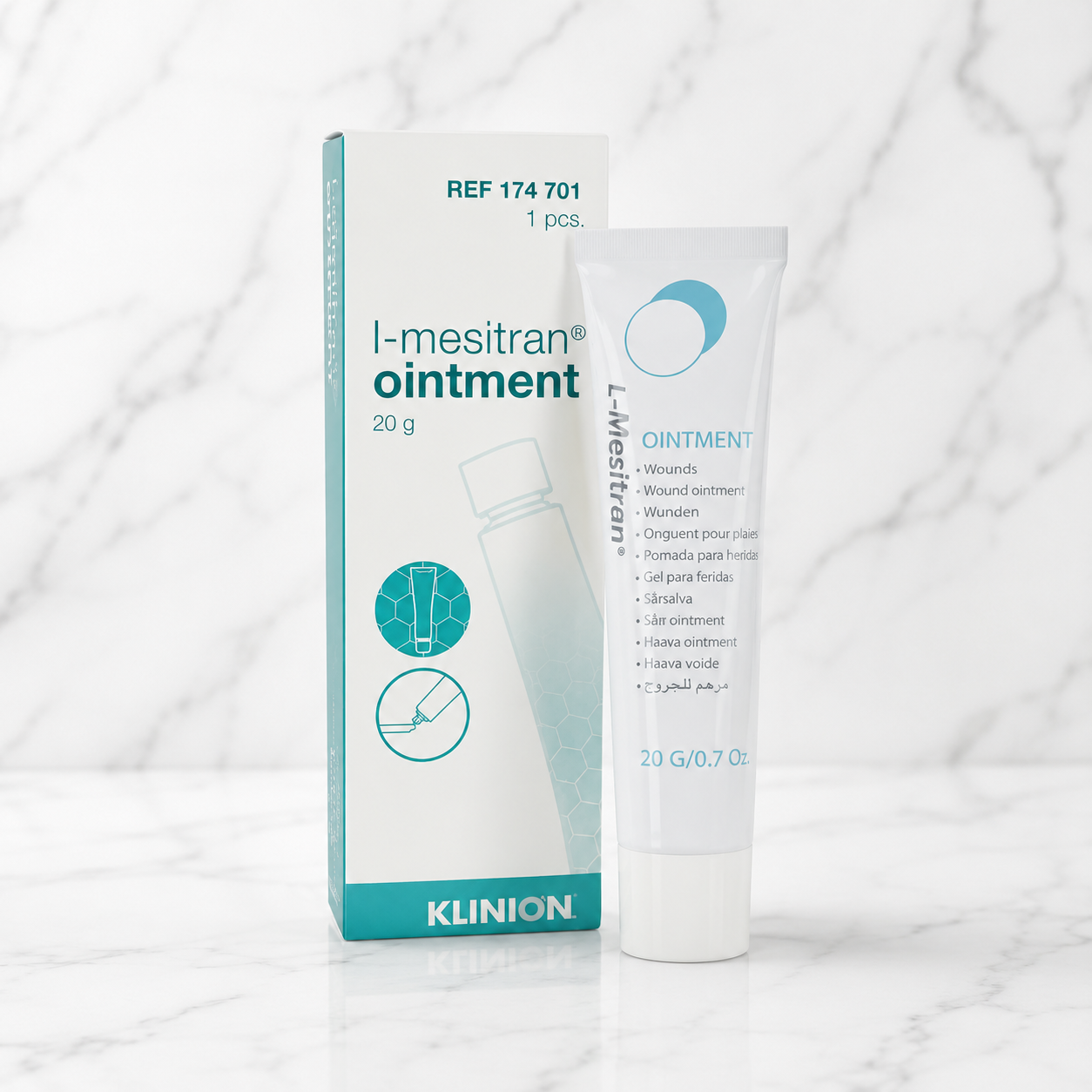 L-Mesitran Ointment 20gr αντιβακτηριακή αλοιφή επούλωσης με μέλι