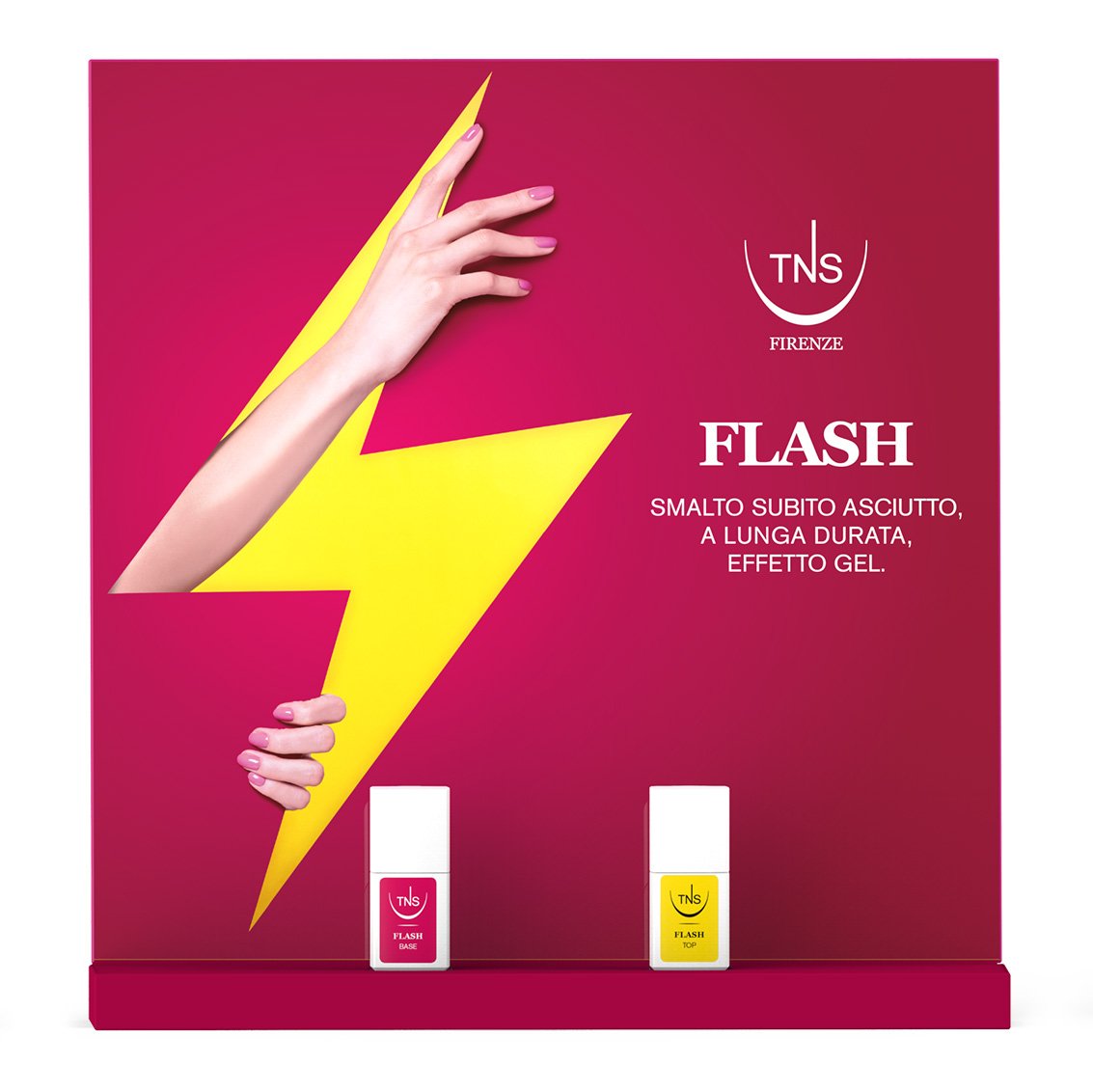 Display TNS Flash Base & Top Coat Ultra Fast Drying 18+2 Τεμάχια - Image 3