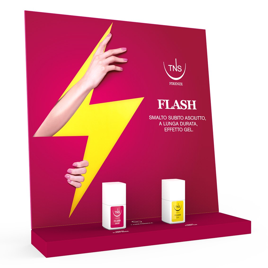 Display TNS Flash Base & Top Coat Ultra Fast Drying 18+2 Τεμάχια - Image 4