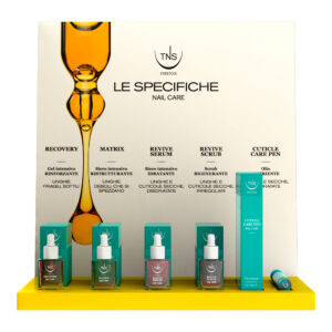 Display Le Specifiche 29 τεμαχίων με επαγγελματικές θεραπείες για νύχια και επωνύχια.