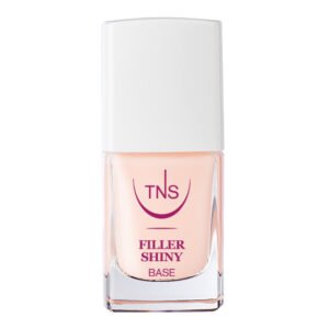 Βάση Νυχιών TNS Filler Shiny Rosa 10ml γεμιστική και λειαντική για νύχια με ραβδώσεις και ανομοιομορφίες