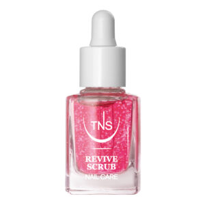 Tecniwork Revive Scrub TNS απολεπιστικό scrub για νύχια και επωνύχια 10ml με σπόρους Jojoba, Ιβίσκο και Λευκό Τσάι.