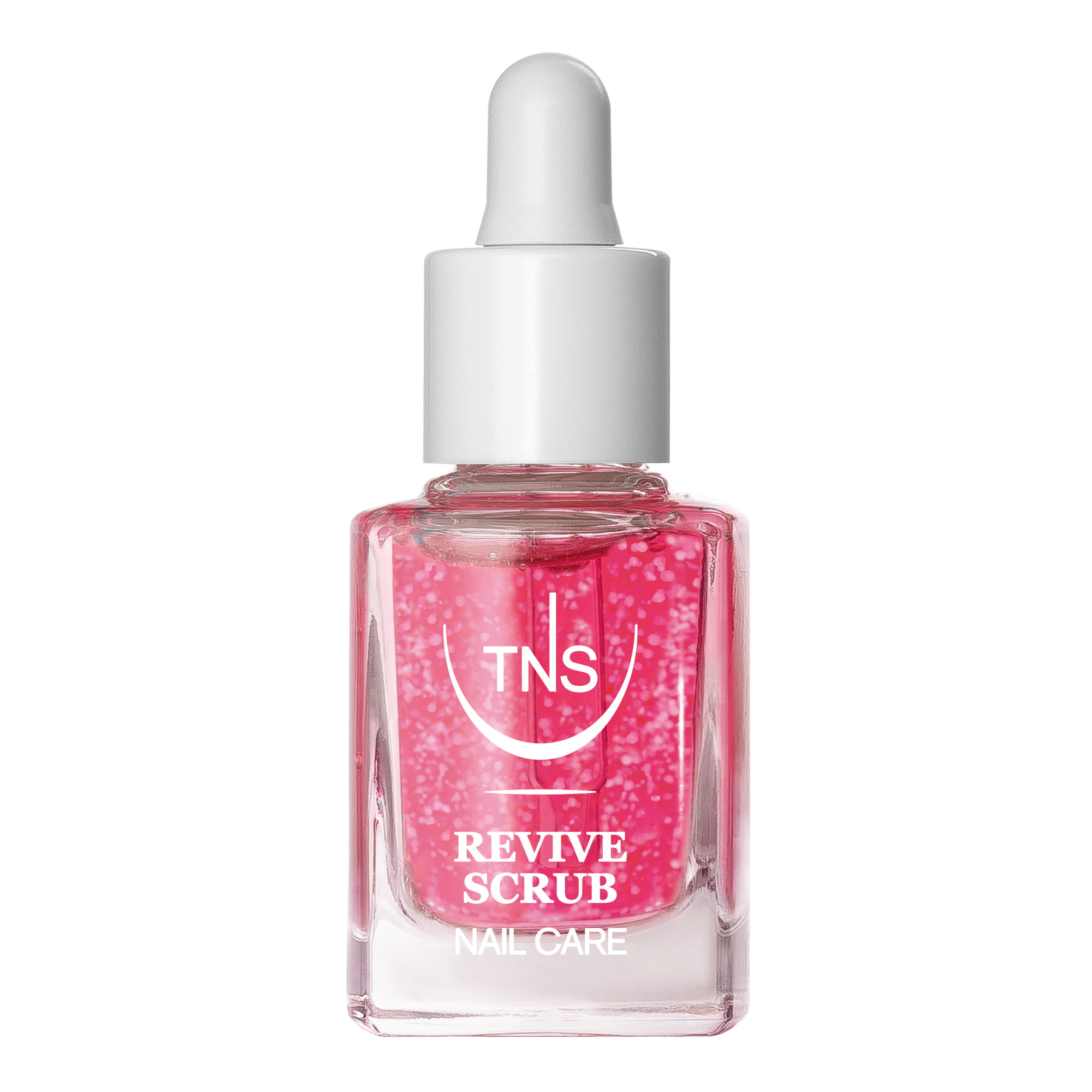 Tecniwork Revive Scrub TNS απολεπιστικό scrub για νύχια και επωνύχια 10ml με σπόρους Jojoba, Ιβίσκο και Λευκό Τσάι.