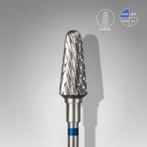 Φρέζα Καρβιδίου Κολοβός Κώνος Κίτρινη 6mm EXPERT για manicure και ποδολογία