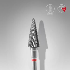 Καρβιδίου Φρέζα Κωνική Κόκκινη EXPERT 6.0/14 mm STALEKS PRO