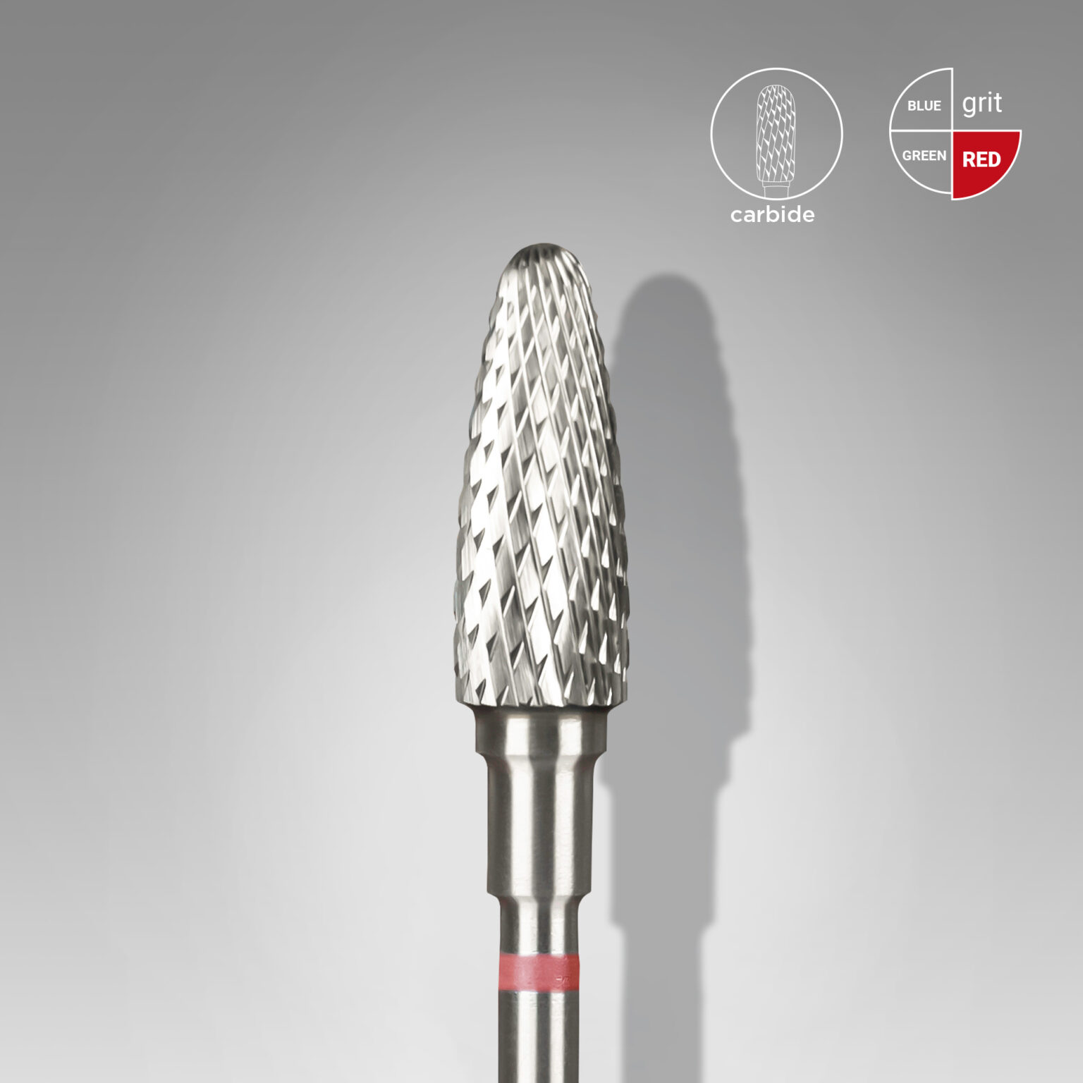 Καρβιδίου Φρέζα Καλαμπόκι Κόκκινη EXPERT 5.0/13 mm STALEKS PRO