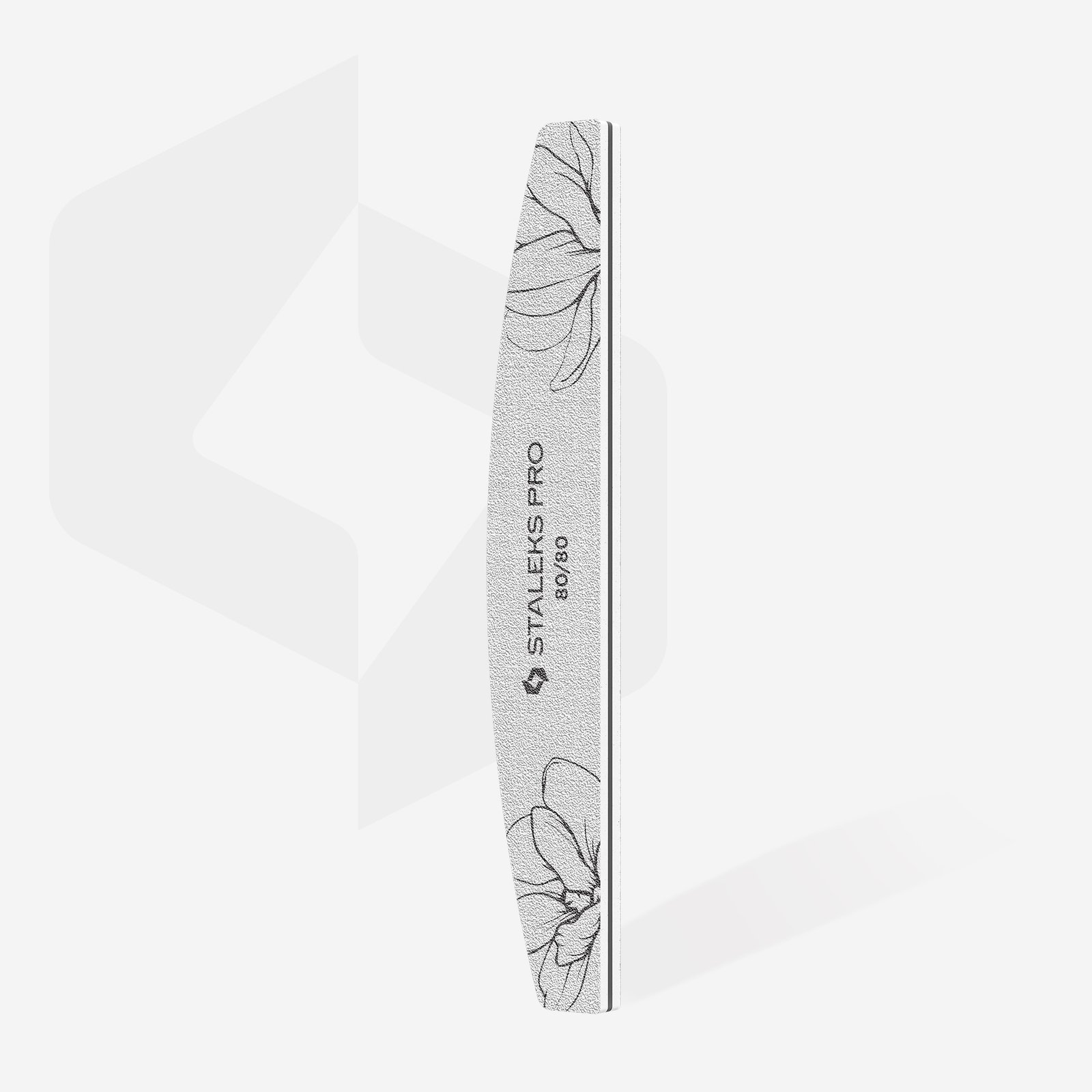 Ημικυκλική Ορυκτή Λίμα Νυχιών EXPERT 40 80/80 Grit – 25 τμχ - Image 2