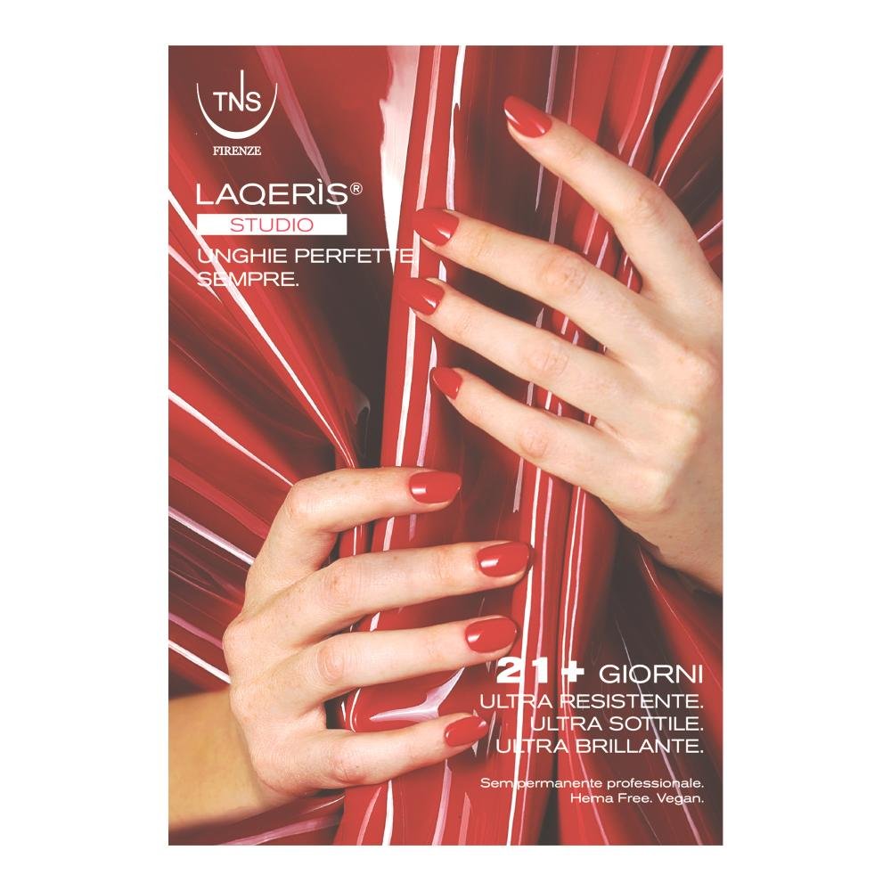 Σετ Laqerìs Studio Try&Go TNS Red Emotion με 5 ημιμόνιμα βερνίκια