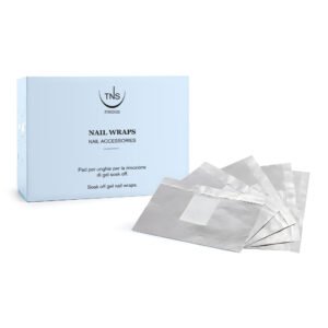TNS Nail Wraps 100 τμχ pads αφαίρεσης για ημιμόνιμο βερνίκι και Soak-Off Gel