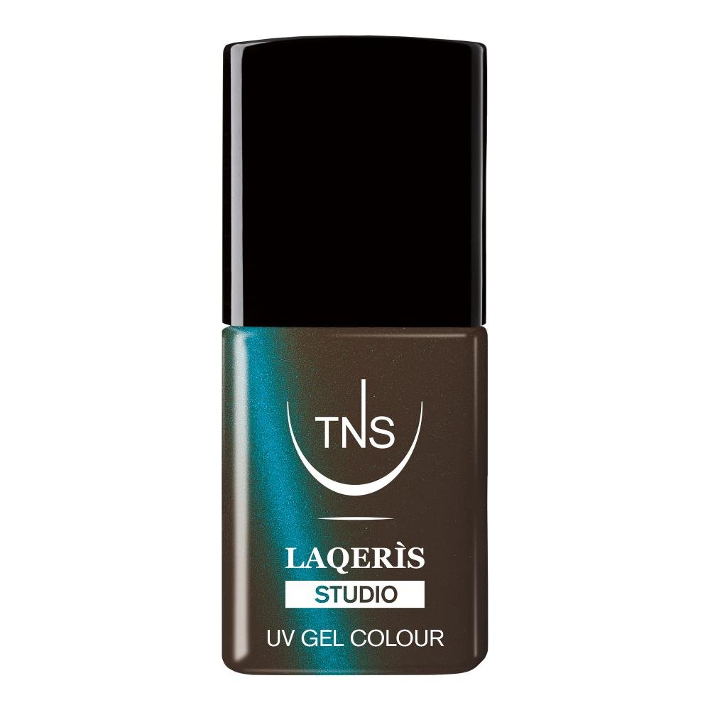 TNS Laqerìs Studio Magnetic Brown ημιμόνιμο καφέ Cat Eye με μαγνητικά pigments 10 ml