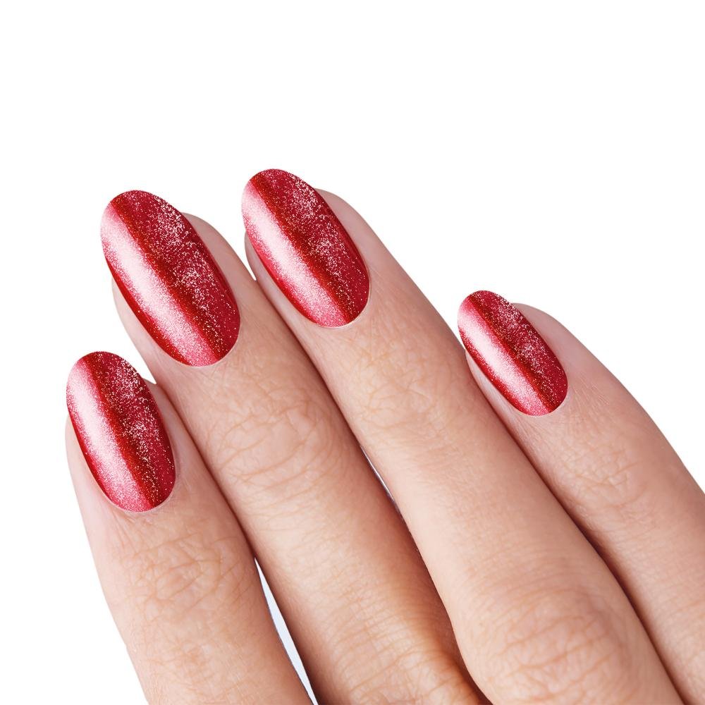 TNS Laqerìs Studio Glitter Red Ημιμόνιμο Βερνίκι – 10 ml - Image 2