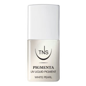 Pigmenta White Pearl 10ml TNS UV Liquid Pigment περλέ λευκό επαγγελματικό βερνίκι νυχιών