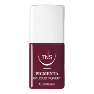 Pigmenta Aubergine 10ml TNS UV Liquid Pigment μπορντό επαγγελματικό ημιμόνιμο βερνίκι νυχιών