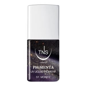 St Moritz Pigmenta ιριδίζουσα μπορντό UV χρωστική νυχιών 10 ml TNS
