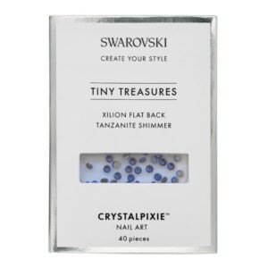 Swarovski Tanzanite Shimmer Tiny Treasures Xilion mini Flat Back κρύσταλλα 40 τεμάχια