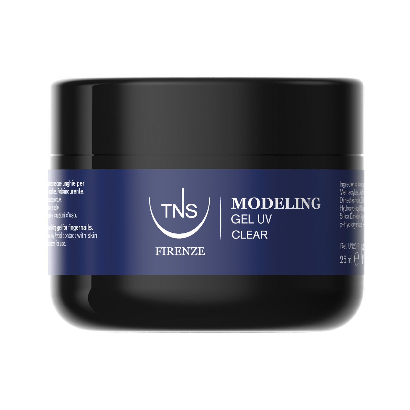 TNS Transparent Three-Phase UV Gel 25ml – Διάφανο Τριφασικό UV Gel για Επαγγελματική Επιμήκυνση Νυχιών - Image 2