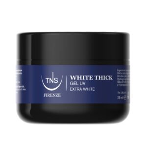 TNS White Thick Extra White UV Gel 25ml επαγγελματικό τριφασικό UV gel Extra White για French Manicure και επιμήκυνση νυχιών