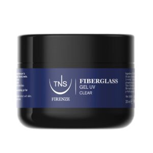 TNS Fiberglass Transparent One Phase UV Gel 20ml επαγγελματικό UV gel με μικροΐνες υάλου για ενίσχυση και επισκευή νυχιών