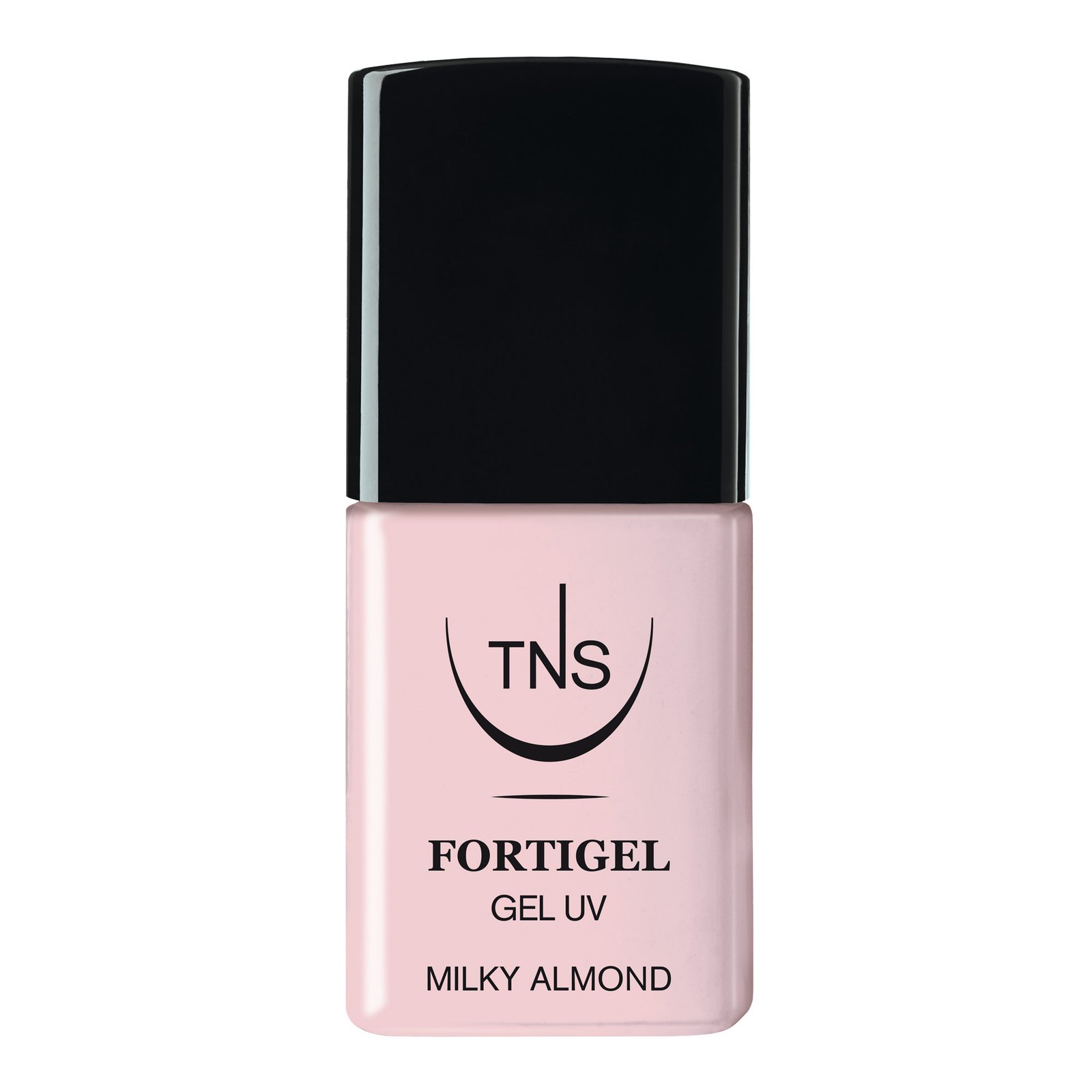 Fortigel Milky Almond TNS 10ml επαγγελματικό UV Gel All-in-One για κάλυψη, ενίσχυση και επιμήκυνση νυχιών