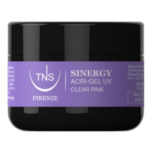 Acrigel TNS Sinergy Clear Pink 25ml επαγγελματικό διάφανο ροζ acrigel για επιμήκυνση και ενίσχυση νυχιών