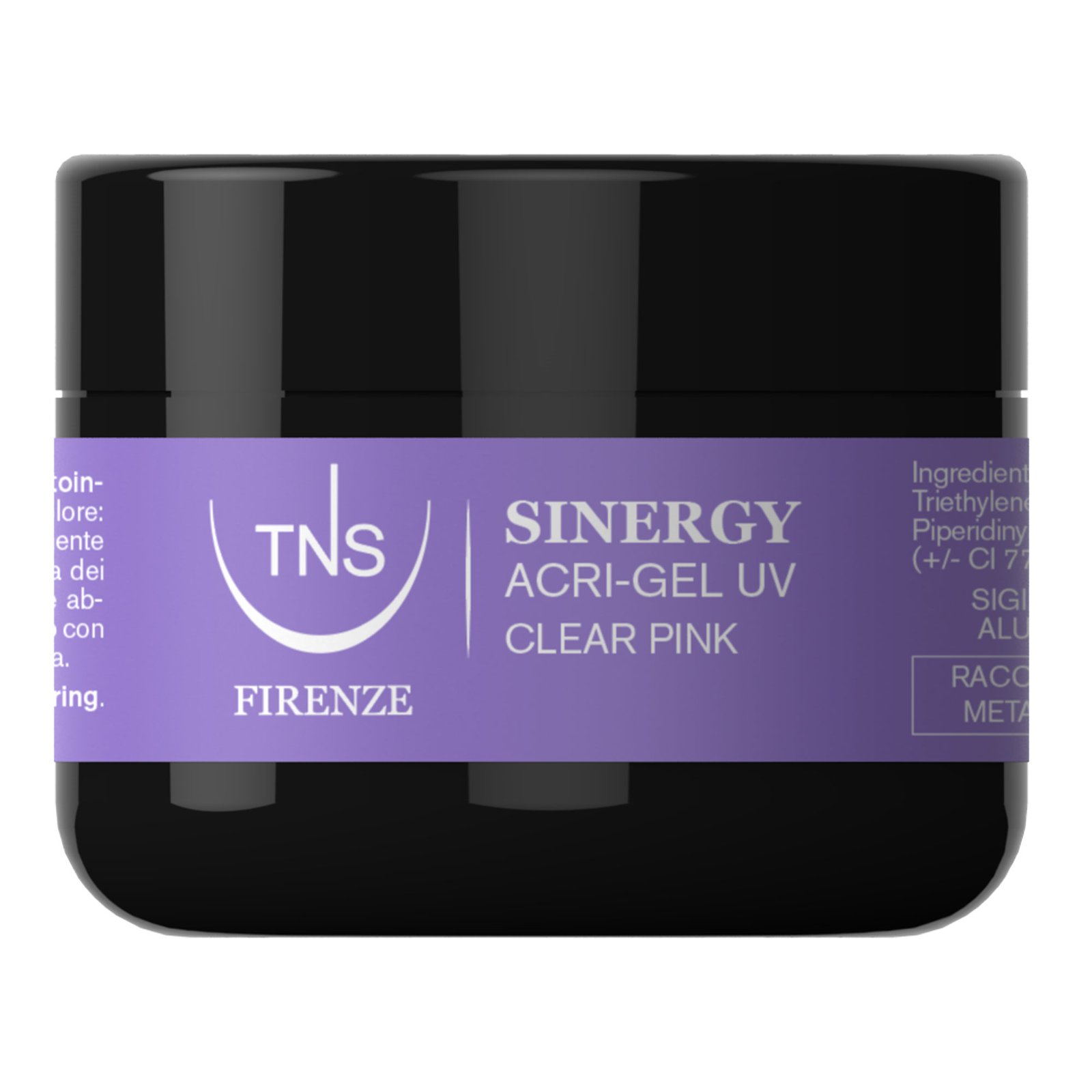 Acrigel TNS Sinergy Clear Pink 25ml επαγγελματικό διάφανο ροζ acrigel για επιμήκυνση και ενίσχυση νυχιών