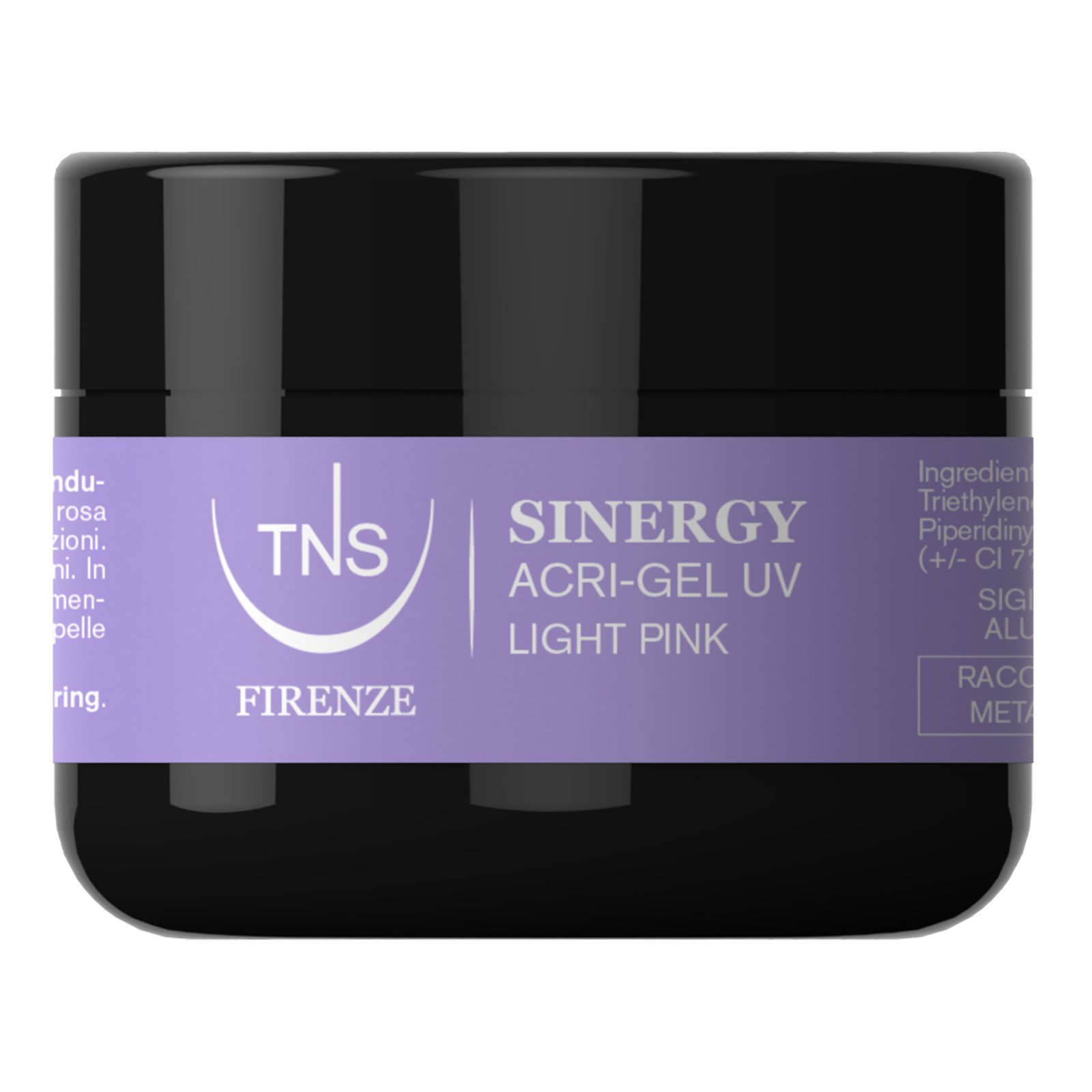 Acrigel TNS Sinergy Light Pink 25ml επαγγελματικό acrigel για επιμήκυνση και ενίσχυση νυχιών