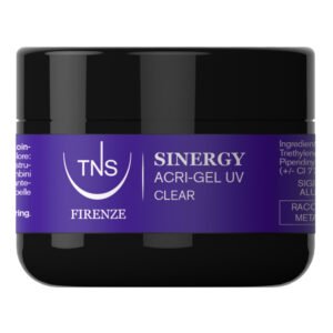 Acrigel TNS Sinergy Clear 25ml διάφανο acrigel για επαγγελματική επιμήκυνση και ενίσχυση νυχιών