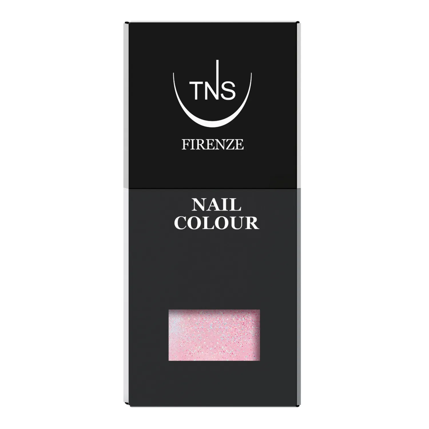 Βερνίκι Νυχιών TNS So Sweet Ανοιχτό Ροζ Metallic με Microglitter 10 ml - Image 2