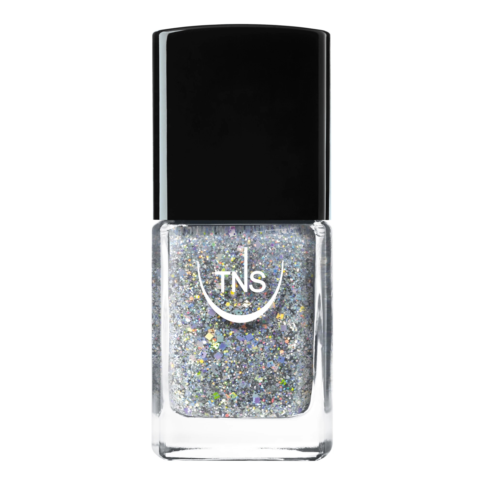 TNS Glitter Platinum πλατινέ glitter βερνίκι νυχιών 10 ml